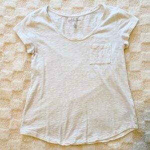 GAP Easy Tee White, Size Small